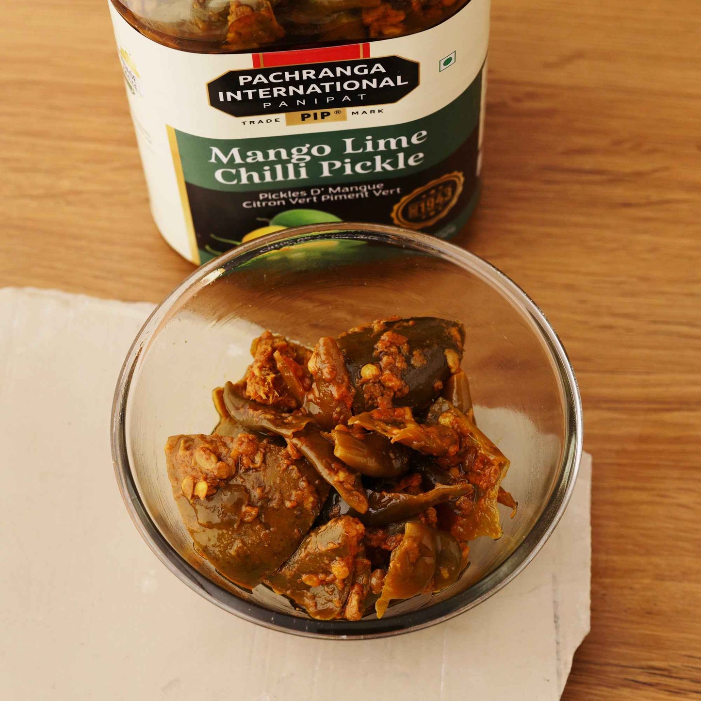 Mango Lime Chilli Pickle - Pachranga International Pickles