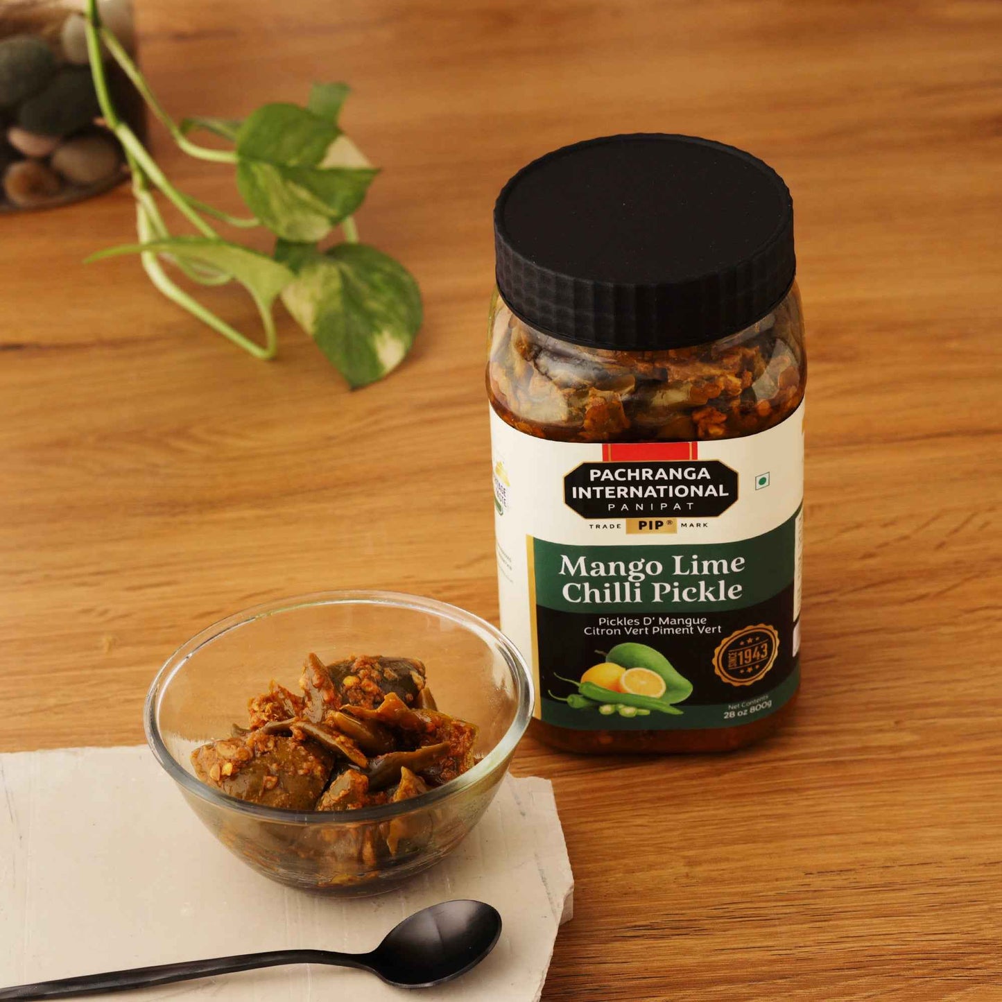 Mango Lime Chilli Pickle - Pachranga International Pickles