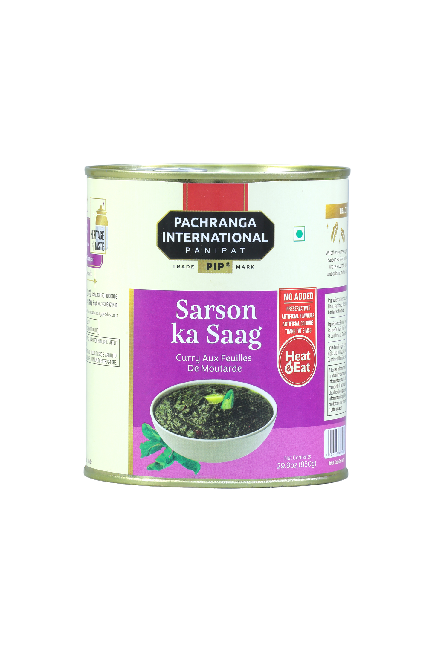 Sarson Ka Saag - Pachranga International Pickles