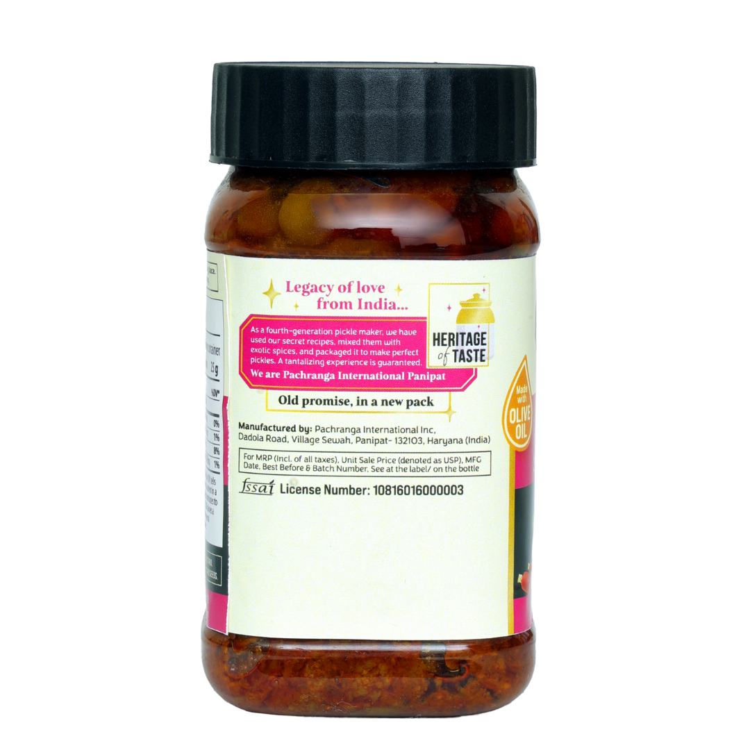 Turnip Cauliflower Sweet Pickle (Olive Oil) - Pachranga International Pickles