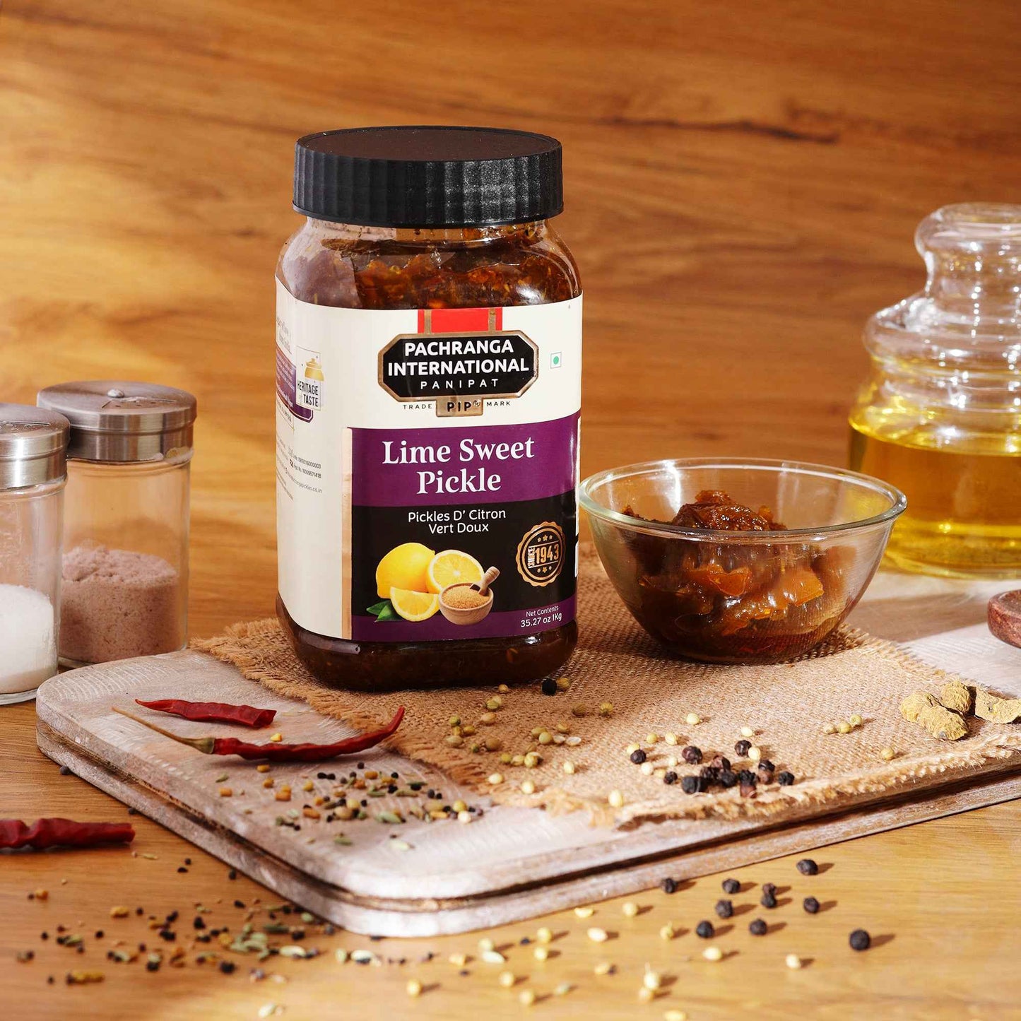 Heritage Pickle Crate – Bold & Zesty Mix - Pachranga International Pickles