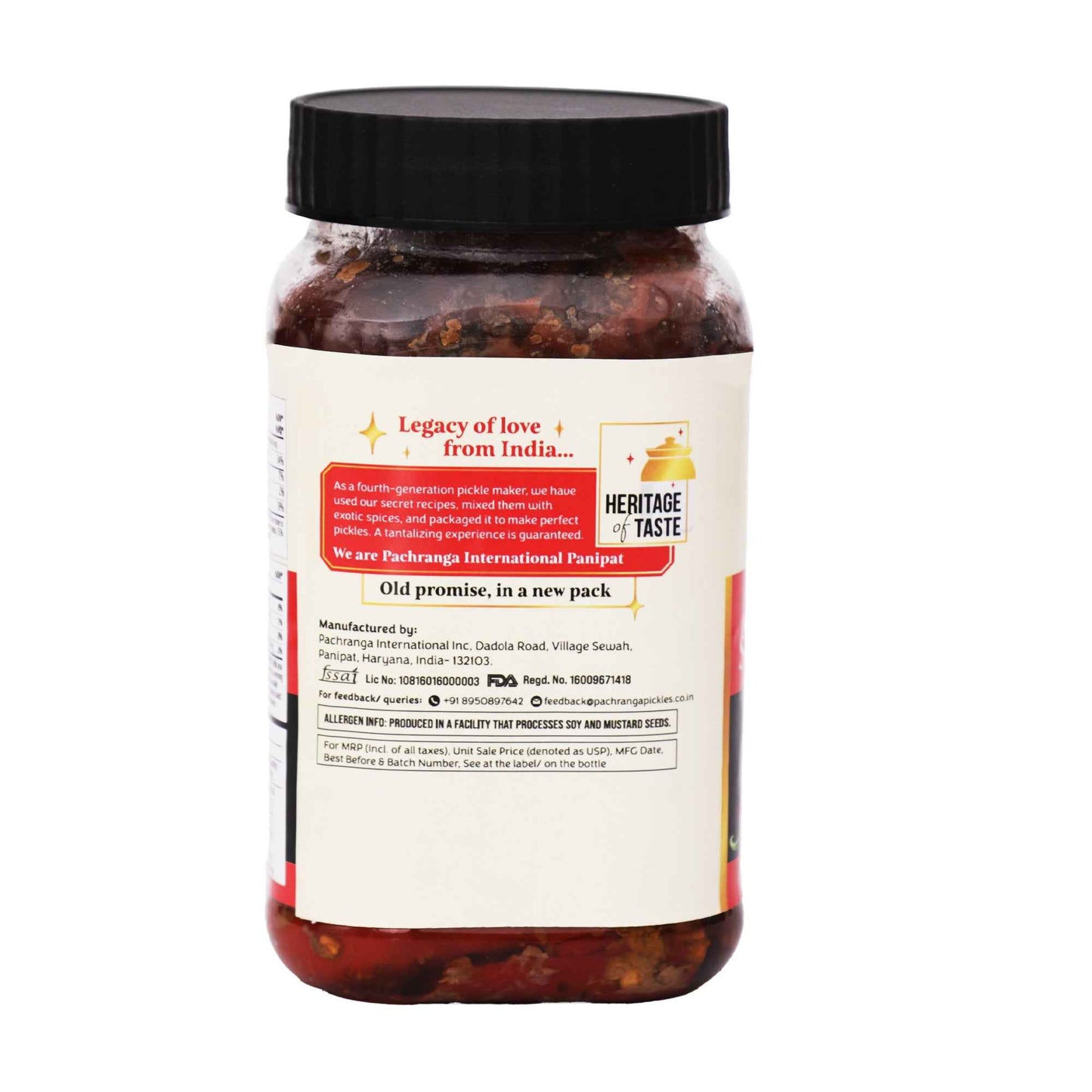 Red Chilli Stuffed Pickle - Pachranga International Pickles
