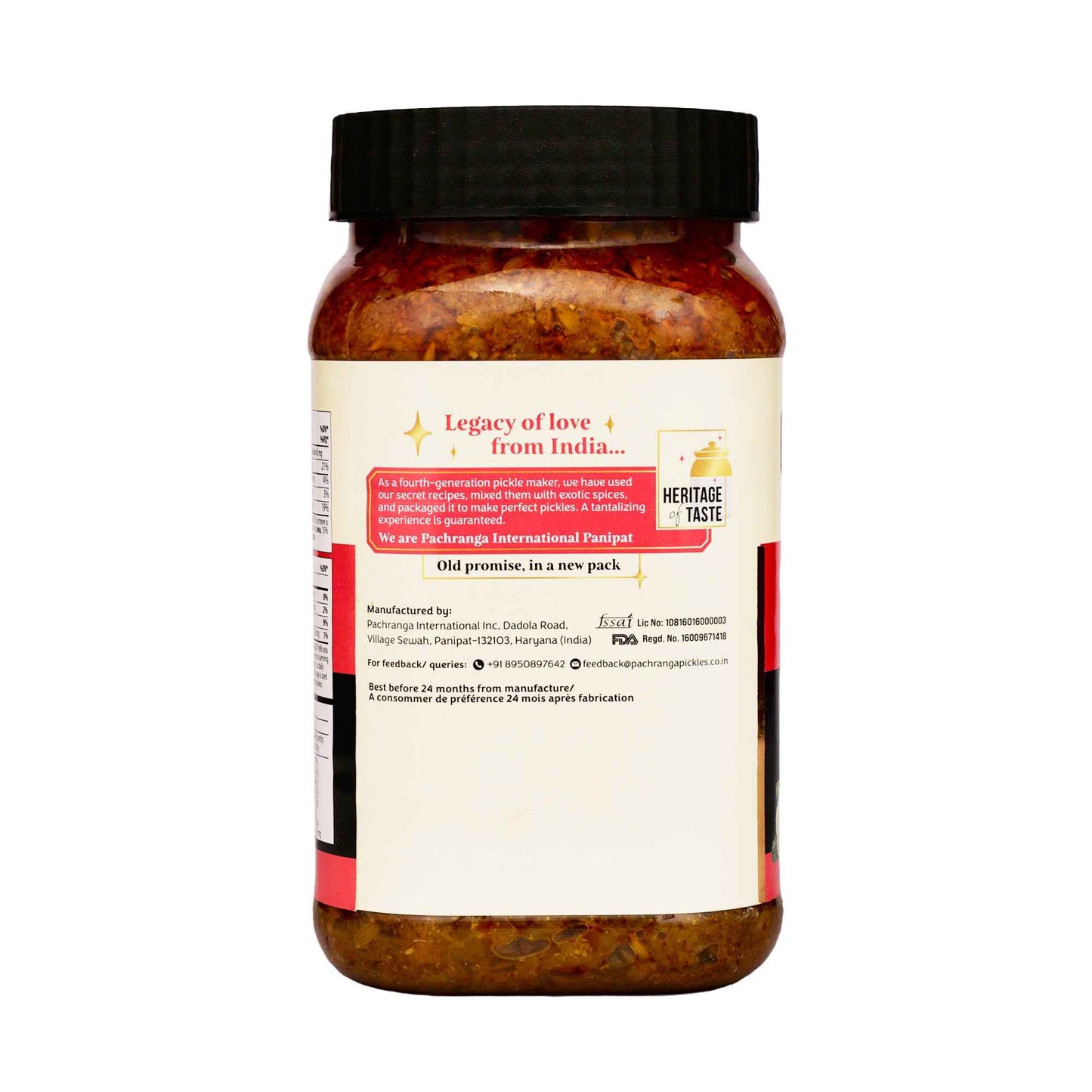 Cauliflower Pickle - Pachranga International Pickles