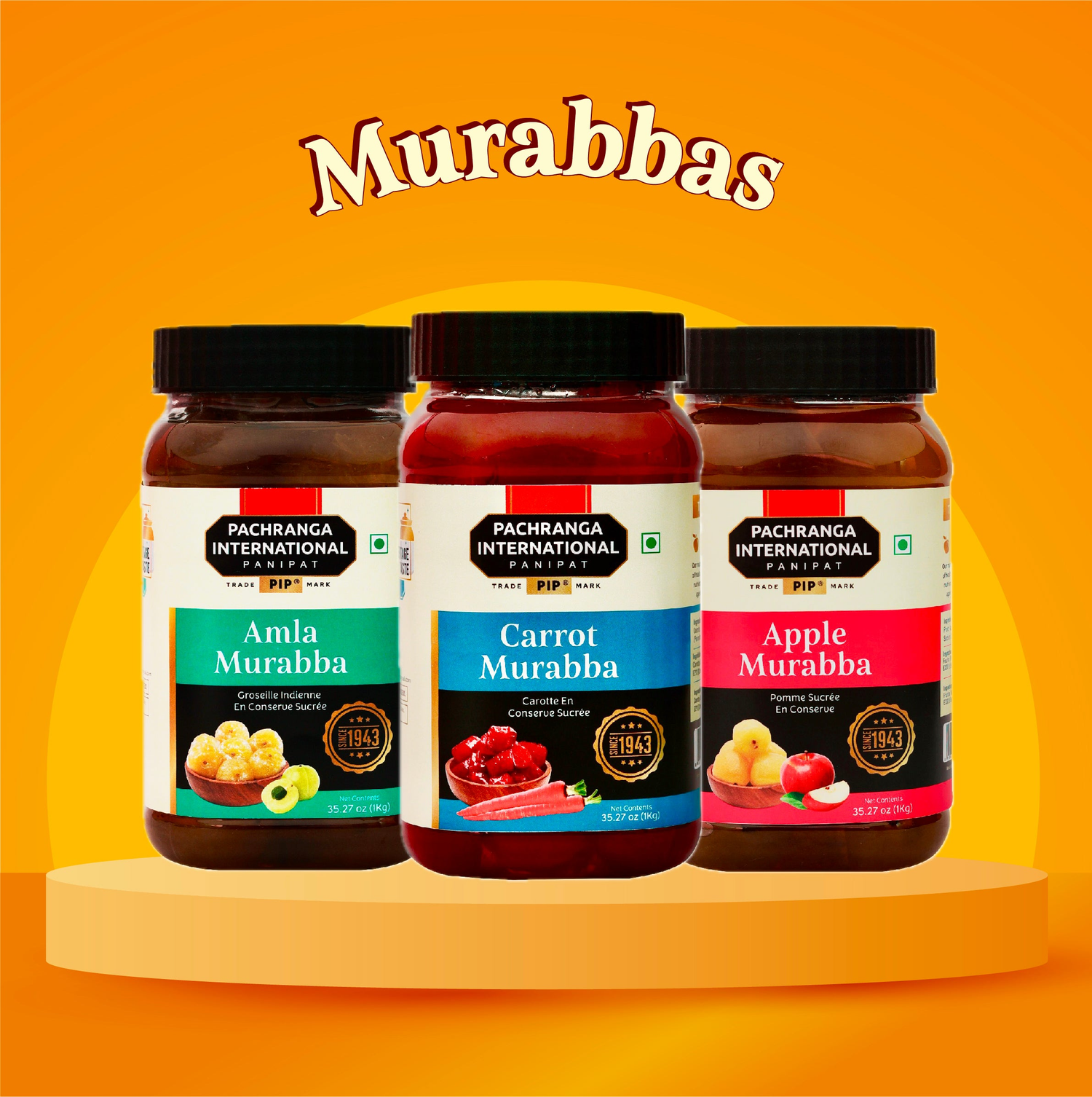 Murabbas & Chutney - Pachranga International Pickles