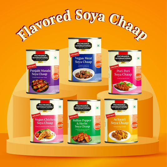 Flavored Soya Chaap