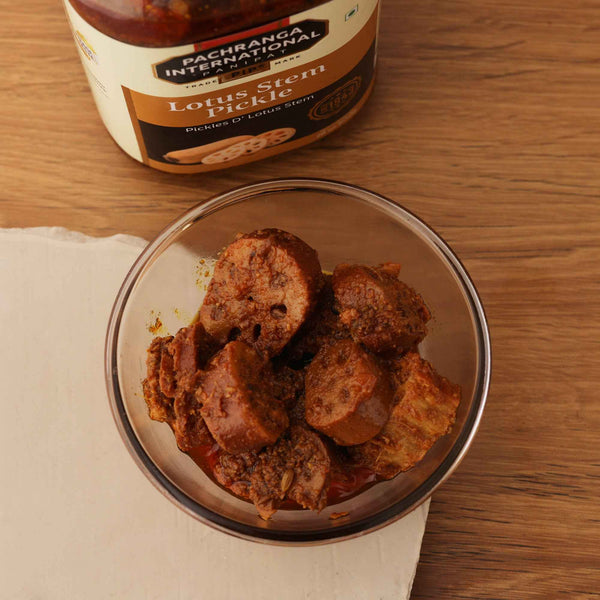 Lotus Stem Pickle - Pachranga International Pickles