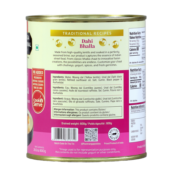 Dahi Bhalla - Pachranga International Pickles