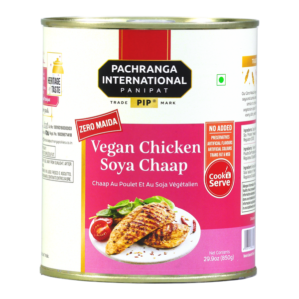 Vegan Chicken Soya Chaap - Pachranga International Pickles