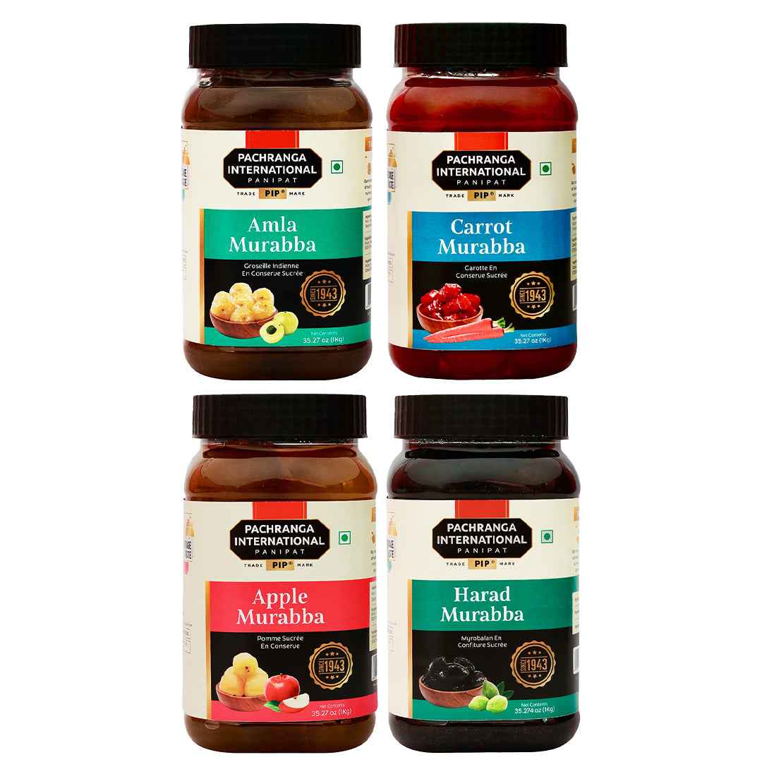 Murabba Royale – Amla, Carrot, Apple & Harad - Pachranga International Pickles
