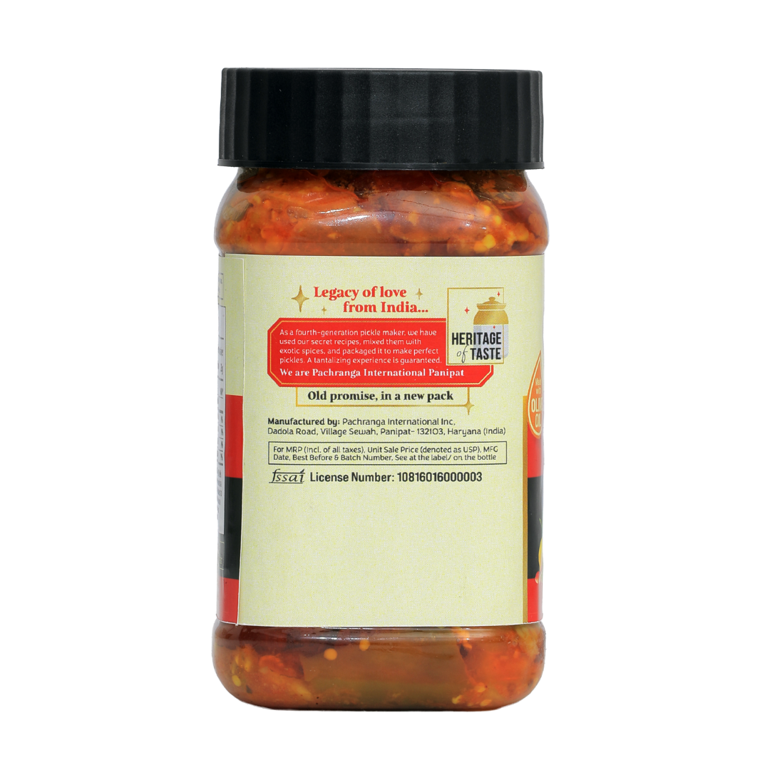 Mixed Pickle (Olive Oil) - Pachranga International Pickles