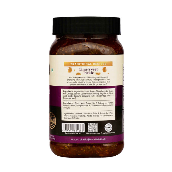 Lime Sweet Pickle - Pachranga International Pickles