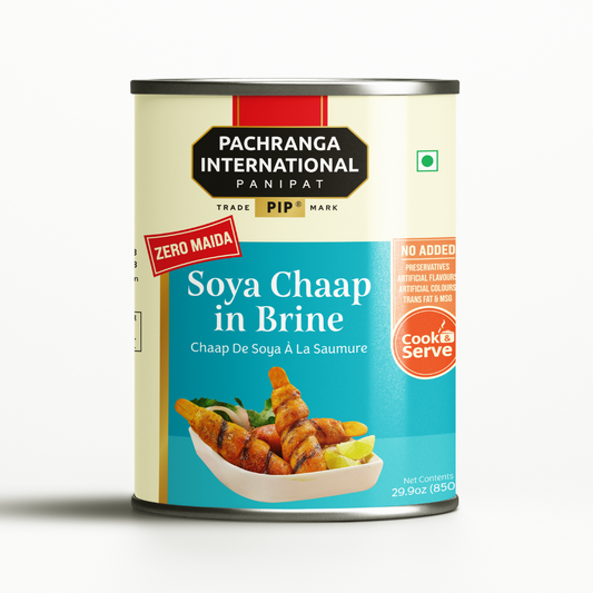 Soya Chaap in Brine No Maida - Pachranga International Pickles